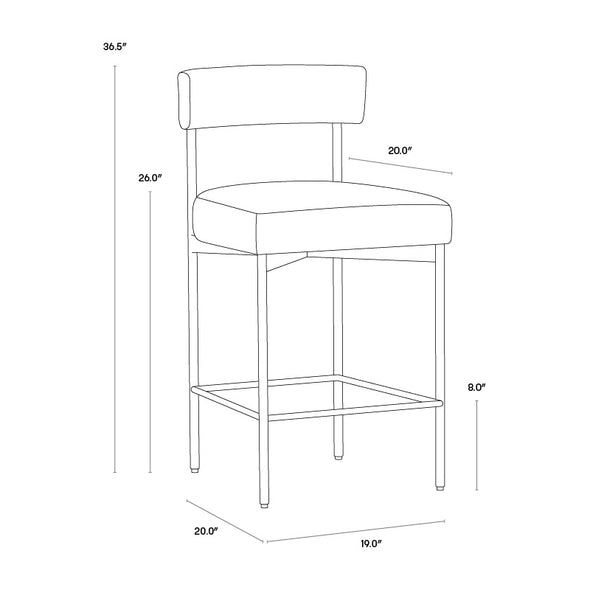 Seneca Counter Stool