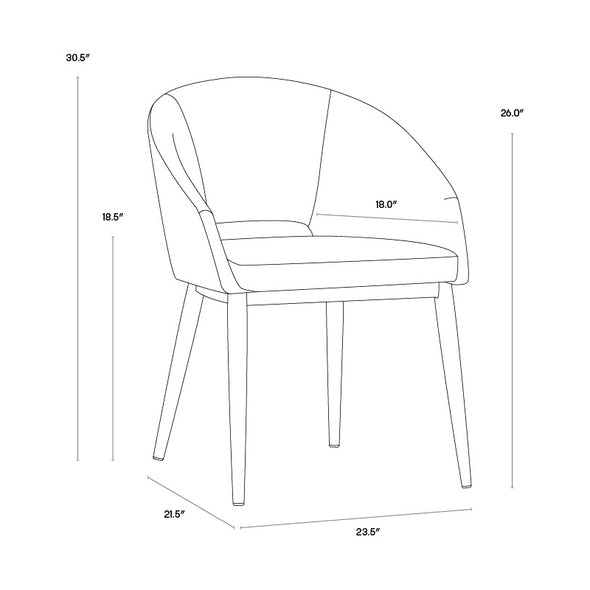 Thatcher Dining Armchair