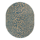 Athena Animal Print Oval Rug