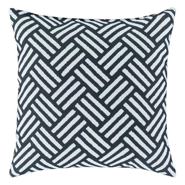 Basketweave Outdoor Pillow