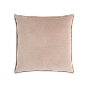 Cotton Velvet Throw Pillow