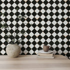 Vintage Check Removable Wallpaper