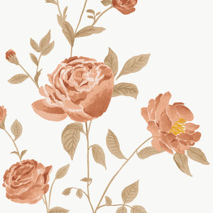 Rambling Rose Wallpaper