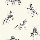 Zebras in Love Wallpaper Sample Swatch