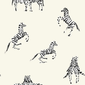 Zebras in Love Wallpaper