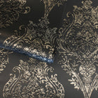 Estate Damask Unpasted Wallpaper