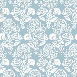 Floral Damask Removable Wallpaper Sample Swatch