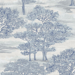 Forest Toile Removable Wallpaper Sample Swatch