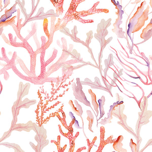 Coral Reef Removable Wallpaper Sample Swatch