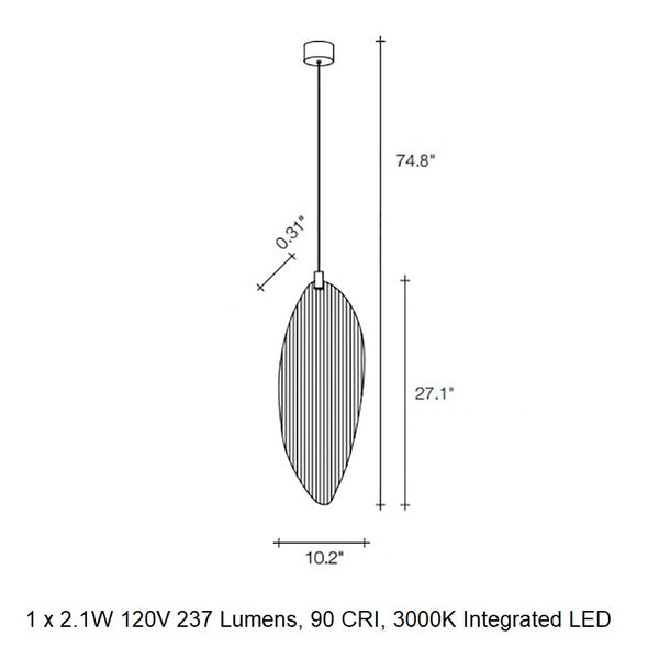 Harpe Single Pendant Light