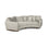 Clip 2 Two Arm Curved Sofa