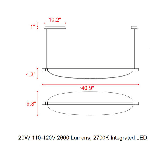 Thula LED Pendant Light