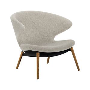 Ella Lounge Chair with Wood Legs