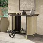 Dinda Cane Bar Cart