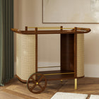 Dinda Cane Bar Cart