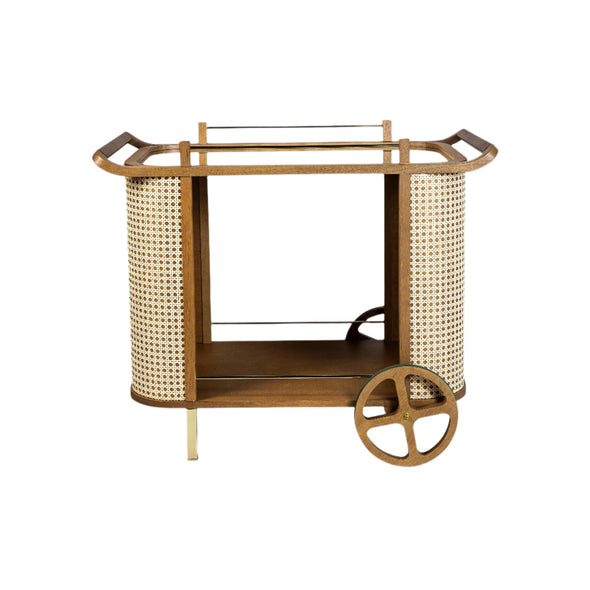 Dinda Cane Bar Cart