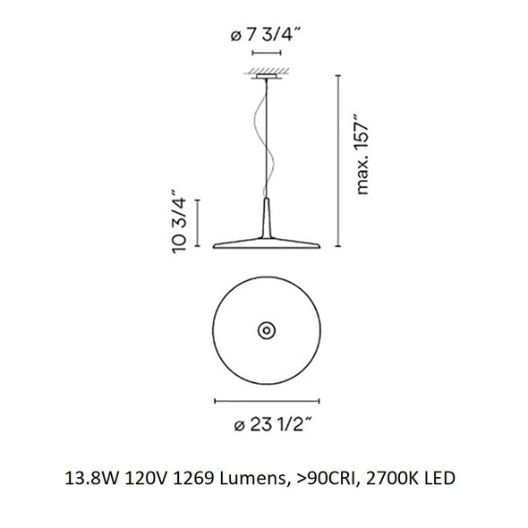 VIBIA Skan Pendant Light - 2Modern