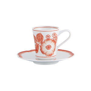 Coralina Coffee Cup & Saucer