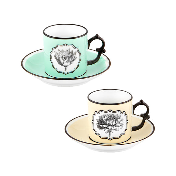 Herbariae Coffee Cup & Saucer (Set of 2)