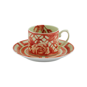 The Meaning Tea Cup with Saucer