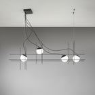 Plot Frame LED Linear Suspension Light