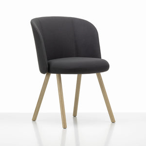 Mikado Dining Armchair with Wood Base