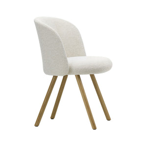 Mikado Dining Side Chair with Wood Base