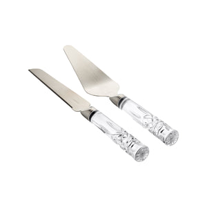 Lismore Cake Knife & Server Set