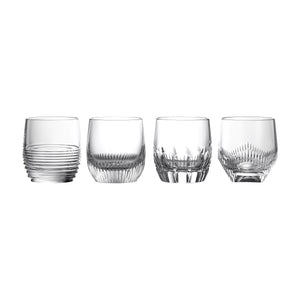 Mixology Mixed 8.6 oz Tumbler (Set of 4)