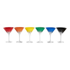 New Year Firework Mixed Martini Glass (Set of 6)