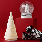 Christmas Cherub Snow Globe