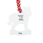 Christmas Rocking Horse Ornament