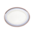 Festive Oval Serving Platter