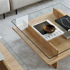 Parallel Square Coffee Table