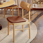 Soma Leather Seat Dining Chair