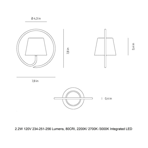 Poldina Magnetic Outdoor Suspension Light