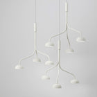 Curve Cluster Single Pendant Light with Metal Shade