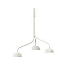 Curve Cluster Single Pendant Light with Metal Shade