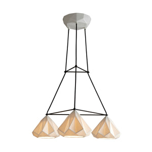 Hatton 1 Triangular Grouping Pendant Light