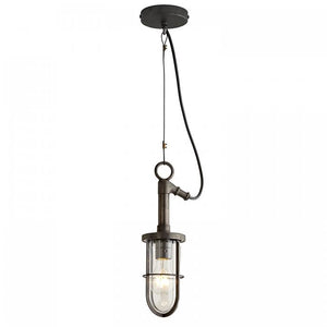 Ship's Well Glass Pendant Light