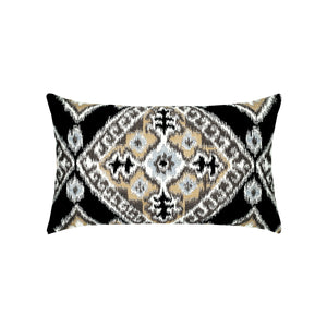 Ikat Diamond Outdoor Pillow