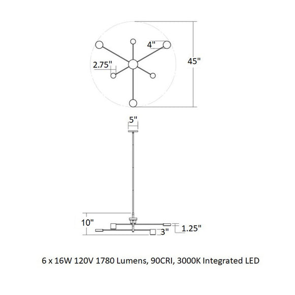 Sonneman Counterpoint™ LED Pendant Light - 2Modern