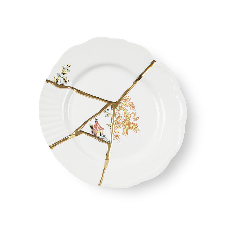 Seletti Kintsugi Small Dinner Plate - 2Modern