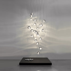 Mizu Round Cluster Pendant Light