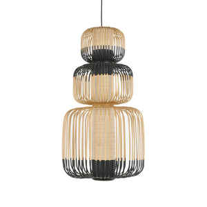 Bamboo Multi-Light Pendant Light