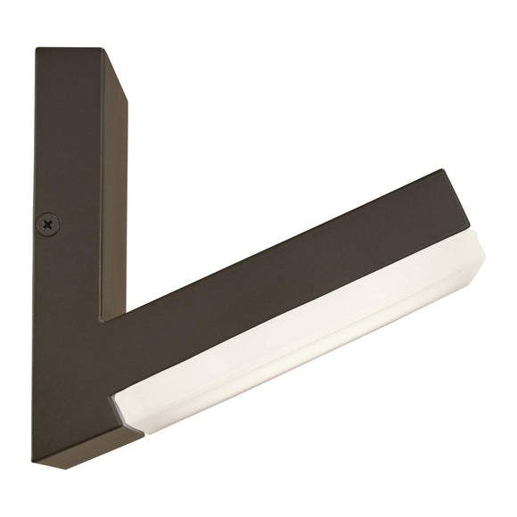 George Kovacs P1259-143-L Angle LED Outdoor Wall Light, Oil Rubbed Bronze