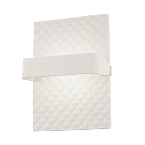 Quilted Rectangle LED Wall Sconce