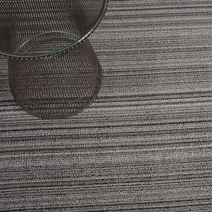 Chilewich Shag Floor Mat in Skinny Stripe - The Century House