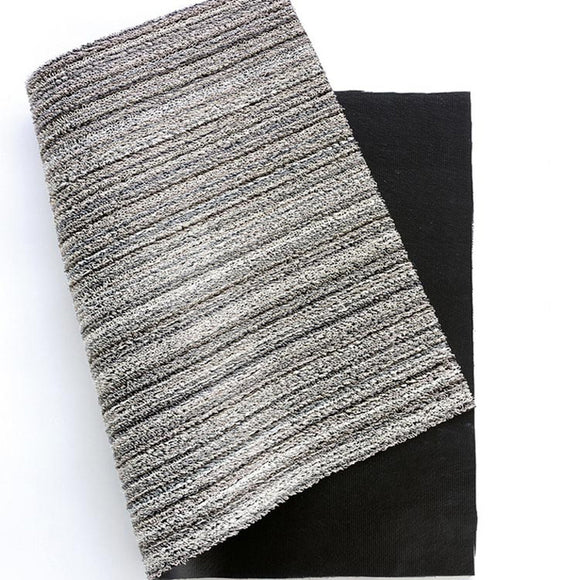 Chilewich Skinny Stripe Utility Floor Mat, 24 x 36 - Mushroom