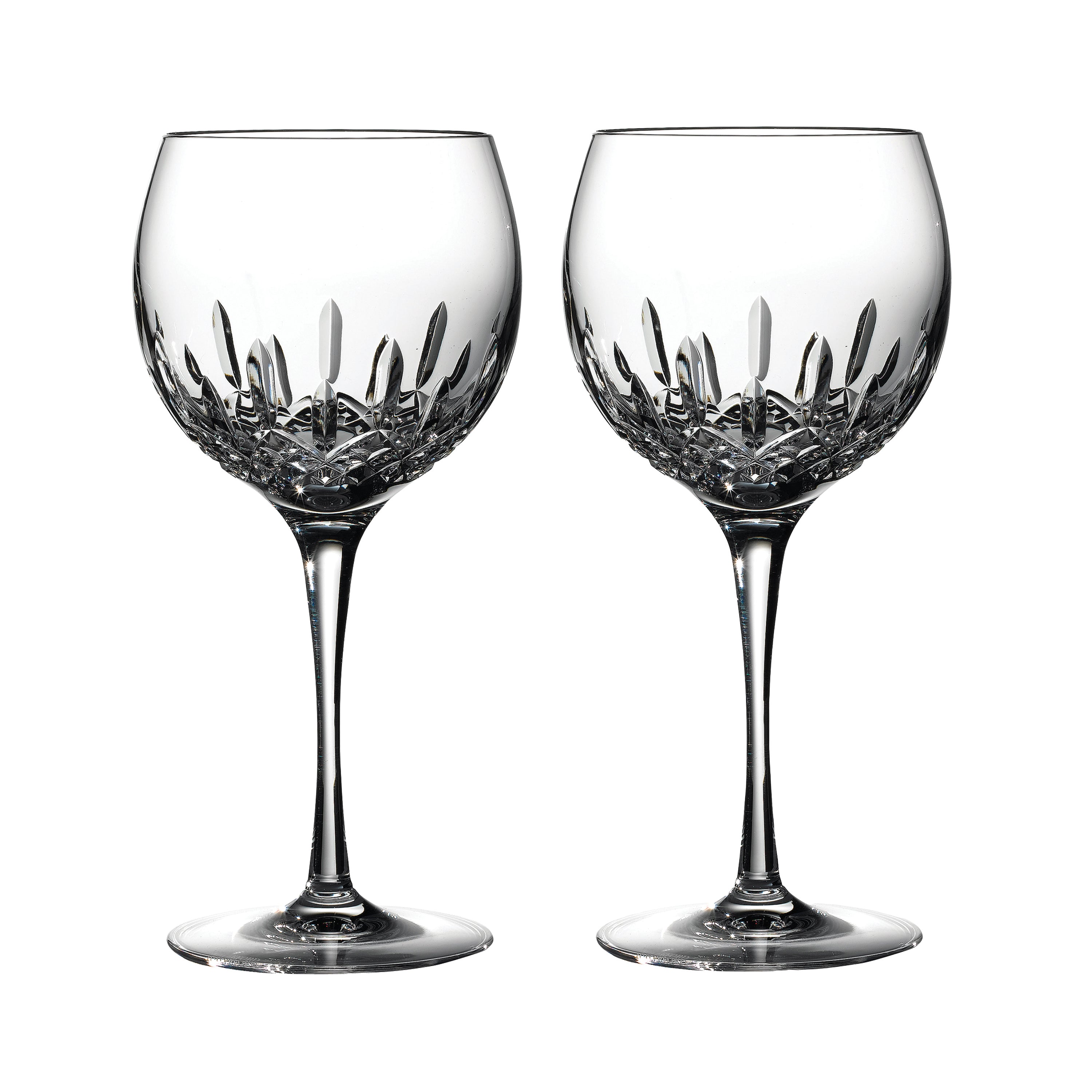 Waterford Lismore Essence Balloon Wine Glasses Set Of 2 2modern